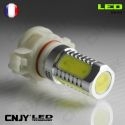 1 AMPOULE LED H16 8W HLU 8000K PSX24W PS19W 12V POUR FEUX DE JOUR & PHARE ANTI BROUILLARD