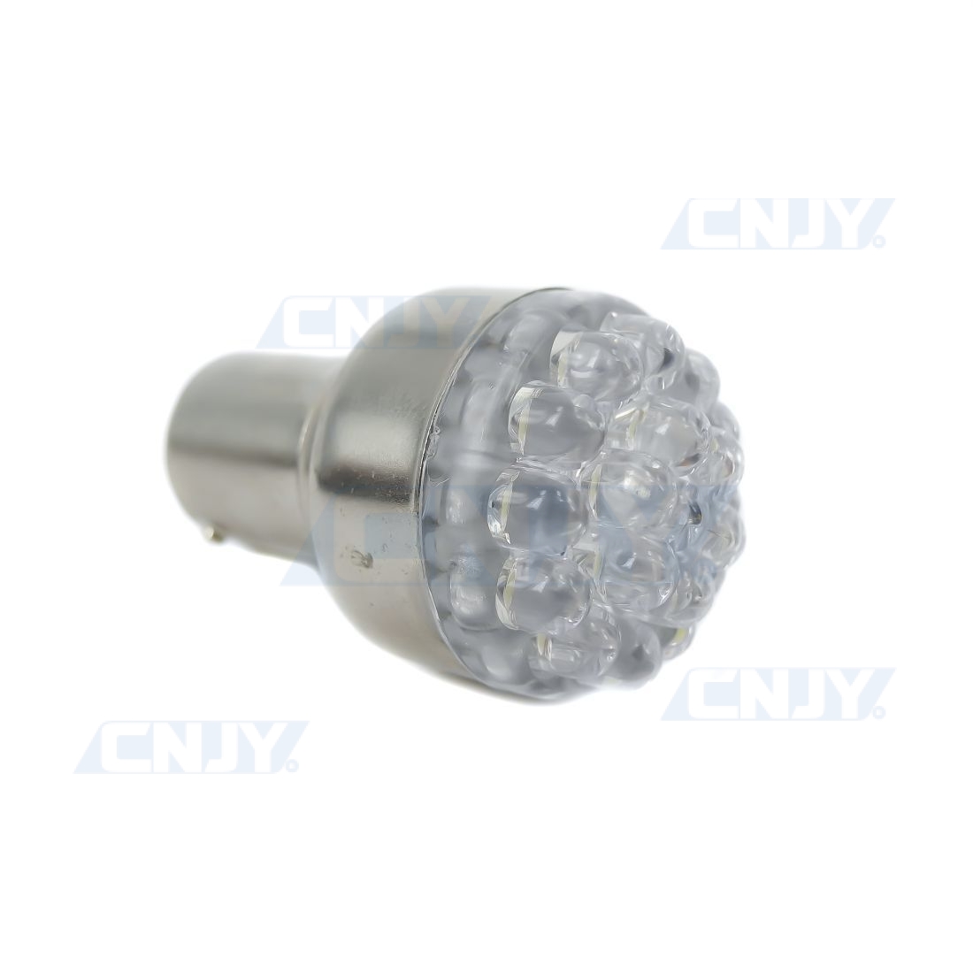 AMPOULE GRAISSEUR BA15S 19 LED BLANC TYPE R5W R10W P21W 1156 12V