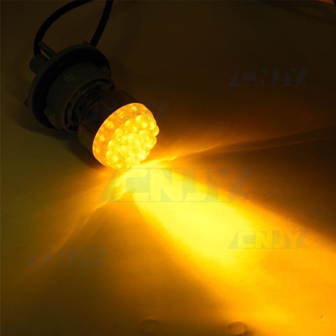 Ampoule led auto Bau15S Py21W orange