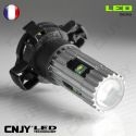 1 AMPOULE LED PY24W 25W CREE LENTICULAIRE PGU20-4 5200 12190 12V POUR FEUX DE JOUR & PHARE ANTI BROUILLARD