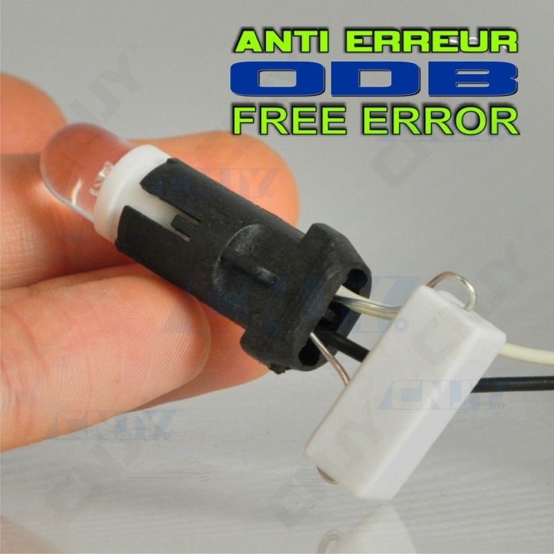 1 RESISTANCE ANTI ERREUR CERAMIQUE 5W- CORRIGE LE DEFAUT ODB à 1,29 € chez