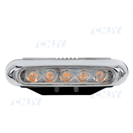 Feu de signalisation LED réversible FLASH & FIXE DB1® 15W ORANGE