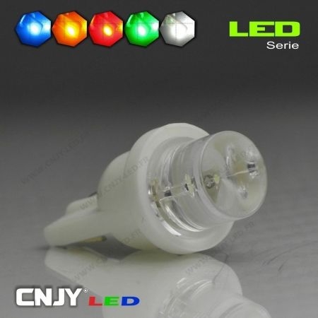 10 Ampoule Voiture W5W LED Veilleuse T10 SMD 5050 ODB Plafonnier