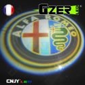 LED GZER CNJY PROJECTEUR LAZER ECLAIRAGE BAS PORTE PORTIERE LOGO MARQUE AUTO 