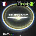 LED GZER CNJY PROJECTEUR LAZER ECLAIRAGE BAS PORTE PORTIERE LOGO MARQUE AUTO 