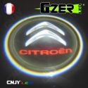 LED GZER CNJY PROJECTEUR LAZER ECLAIRAGE BAS PORTE PORTIERE LOGO MARQUE AUTO 