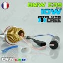 KIT ANGELEYES LED BMW E39 40W CREE XTB LED MARKER H10 BLANC HAUTE PUISSANCE