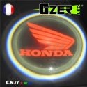 LED GZER CNJY PROJECTEUR LAZER ECLAIRAGE BAS PORTE PORTIERE LOGO MARQUE AUTO 