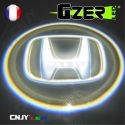 LED GZER CNJY PROJECTEUR LAZER ECLAIRAGE BAS PORTE PORTIERE LOGO MARQUE AUTO 