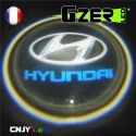 LED GZER CNJY PROJECTEUR LAZER ECLAIRAGE BAS PORTE PORTIERE LOGO MARQUE AUTO 