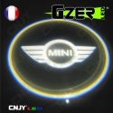 LED GZER CNJY PROJECTEUR LAZER ECLAIRAGE BAS PORTE PORTIERE LOGO MARQUE AUTO 