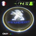 LED GZER CNJY PROJECTEUR LAZER ECLAIRAGE BAS PORTE PORTIERE LOGO MARQUE AUTO 