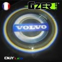 LED GZER CNJY PROJECTEUR LAZER ECLAIRAGE BAS PORTE PORTIERE LOGO MARQUE AUTO 