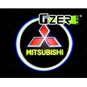 LED GZER CNJY PROJECTEUR LAZER ECLAIRAGE BAS PORTE PORTIERE LOGO MARQUE AUTO 