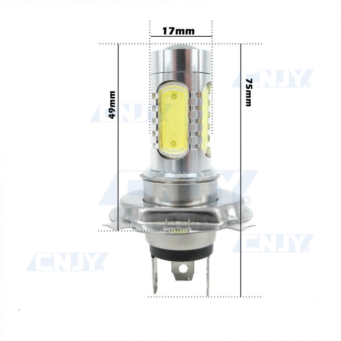 AMPOULE LED H4 11W HLU + CREE 12V 24V AUTO MOTO CAMION