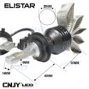 KIT Bi-LED H4 HAUTE PUISSANCE CANBUS ELISTAR V5 12V 24V