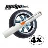 4X FEUTRE MARQUEUR PEINTURE MARQUAGE PERMANENT DECORATION DE PNEU BLANC RACING