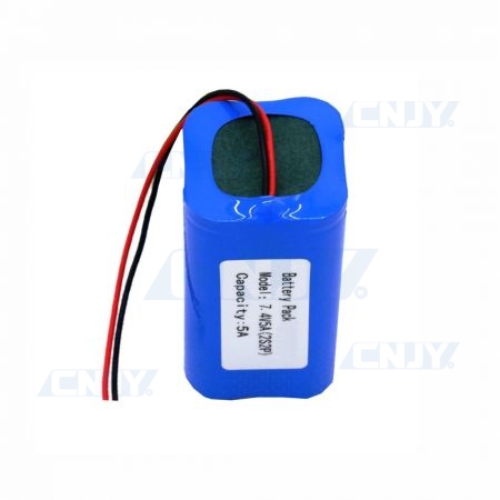 Batterie Rechargeable Lithium 7.4V/8.4V 2S2P, 5ah, 5000mAh