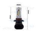 AMPOULE LED H10 80W CREE 12V 24V