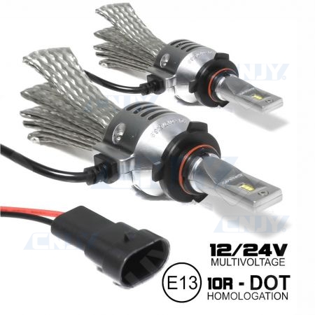 KIT LED HB3 9005 HAUTE PUISSANCE CANBUS ELISTAR V5 12V 24V