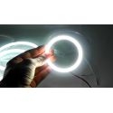 Kit de 2 cercles lumineux CNJY® Angel Eyes universel et adhésif 12V. 