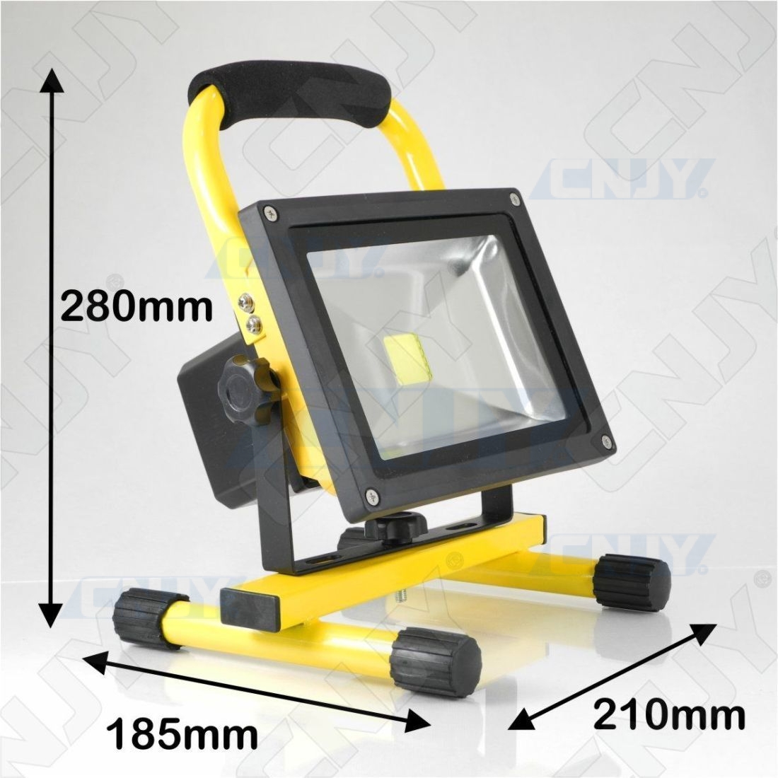 Projecteur LED Chantier, Projecteur Chantier LED, Lampe de Chantier, Projecteur LED sans Fil, Phare LED Chantier