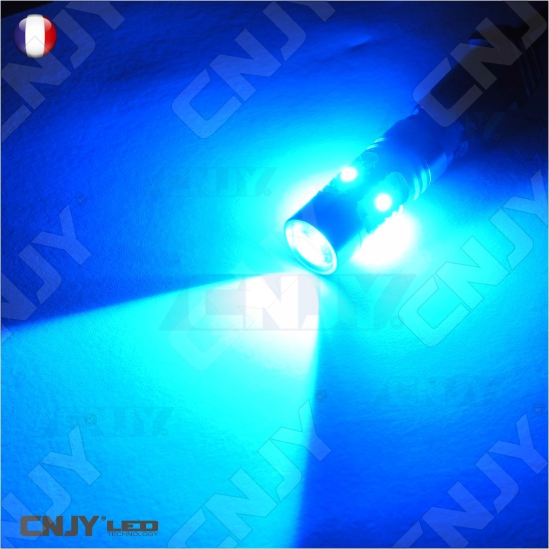 Ampoule led T10 W5W bleu