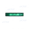 Feu de gabarit, voyant lumineux et de position, barrette à led vert 10cm