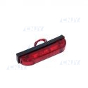 Feu de gabarit, voyant lumineux de position, barrette à led rouge 10cm