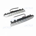 2 FEUX LED DIURNE DE JOUR + MODULE DRL-24 ALLUMAGE & EXTINCTION AUTOMATIQUE E4 H