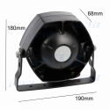 Haut parleur pour sirène 100W SPIRAL®EV100 8Ω