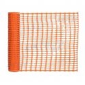 Barrière de signalisation grillage 150g/m2 orange filet de 1x50m