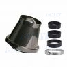 FILTRE A AIR KIT D ADMISSION DIRECT SPORT UNIVERSEL CONE AIR 4 LOOK CARBONE