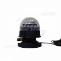 Gyrophare led orange ventouse
