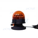Gyrophare led orange ventouse