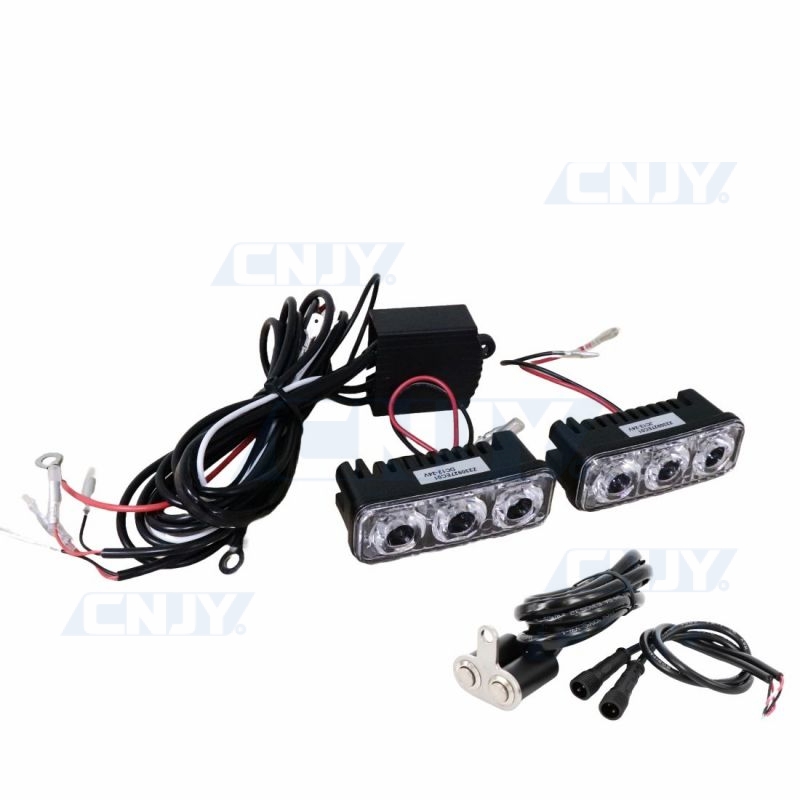 Kit de 2 feux de pénétration pour Moto - FIXE & FLASH IGM11A®