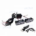 Kit de 2 feux de pénétration pour Moto - FIXE & FLASH IGM11A®