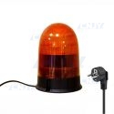 Gyrophare feu led orange 48W 220V AC - ISO