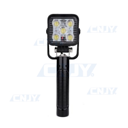 Lampe torche d'urgence à LED 15 W, lampe de travail portable rechargeable