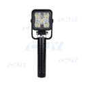 Lampe torche d'urgence à LED 15 W, lampe de travail portable rechargeable