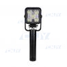 Lampe torche d'urgence à LED 15 W, lampe de travail portable rechargeable