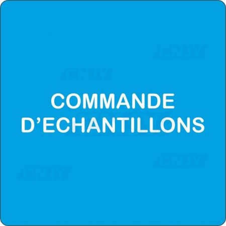 COMMANDE D’ECHANTILLONS