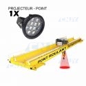Marquage de sol de zone industriel "Danger" pont de levage roulant MVDI-01®
