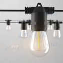 Guirlande solaire de jardin à LED 10 LED ronde 10 m