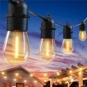 Guirlande solaire de jardin à LED 10 LED ronde 10 m