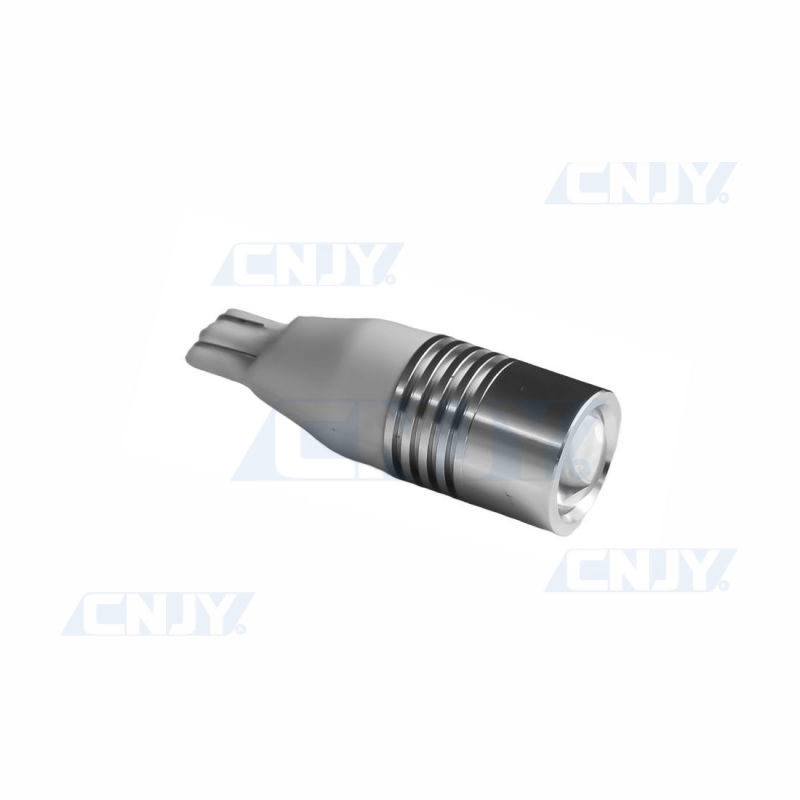 1 AMPOULE LED W16W T15 12V 1LED CREE + LENTILLE 5050 PUISSANCE DE 5W