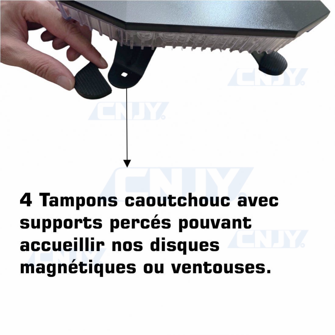 Gyro led barre de toit orange