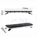 Gyrophare rampe de toit à led extra plat compact CNJY®SATURNE 77cm