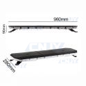 Gyrophare rampe de toit à led extra plat compact CNJY®SATURNE 96cm