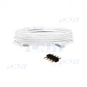 Câble d'extension pour bandes LED RVB RGB 5,0 m